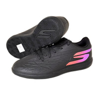 Skechers SKX_2 JR Youth IC Bota de fútbol sala negra