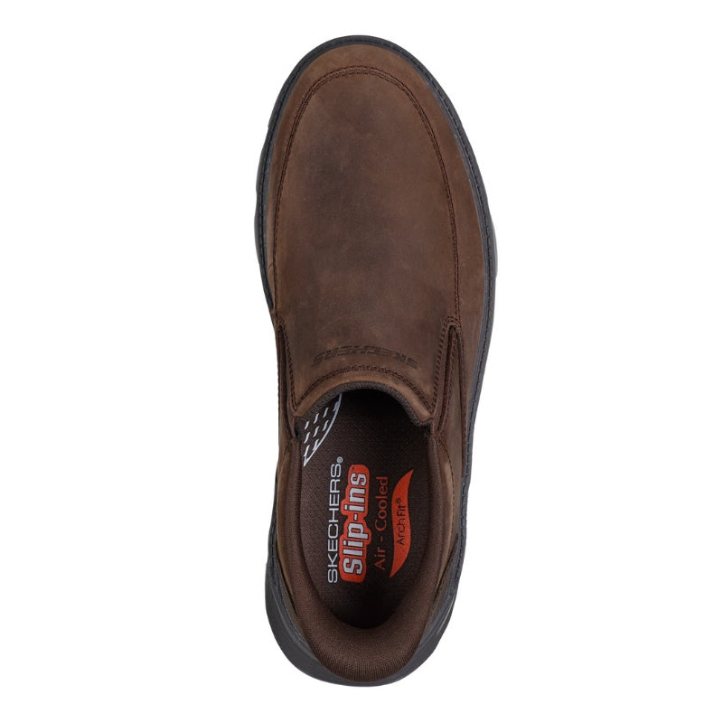 Skechers Arch Fit Garza - Umar 205518 Mocasín Slip-ins marrón