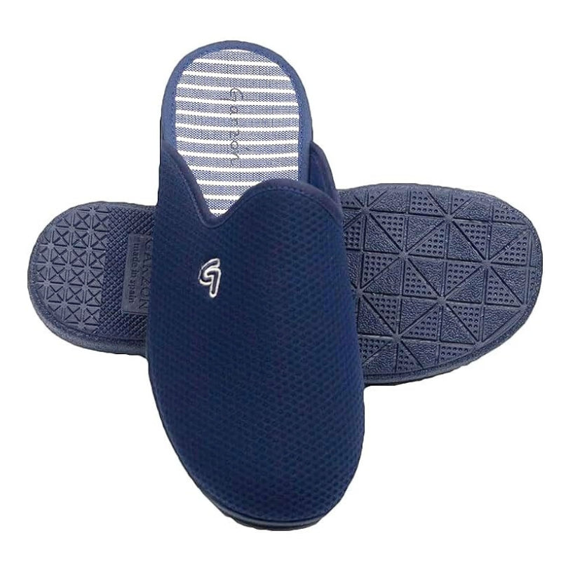 Garzón 6911.109 Zapatilla de casa marino destalonada hombre