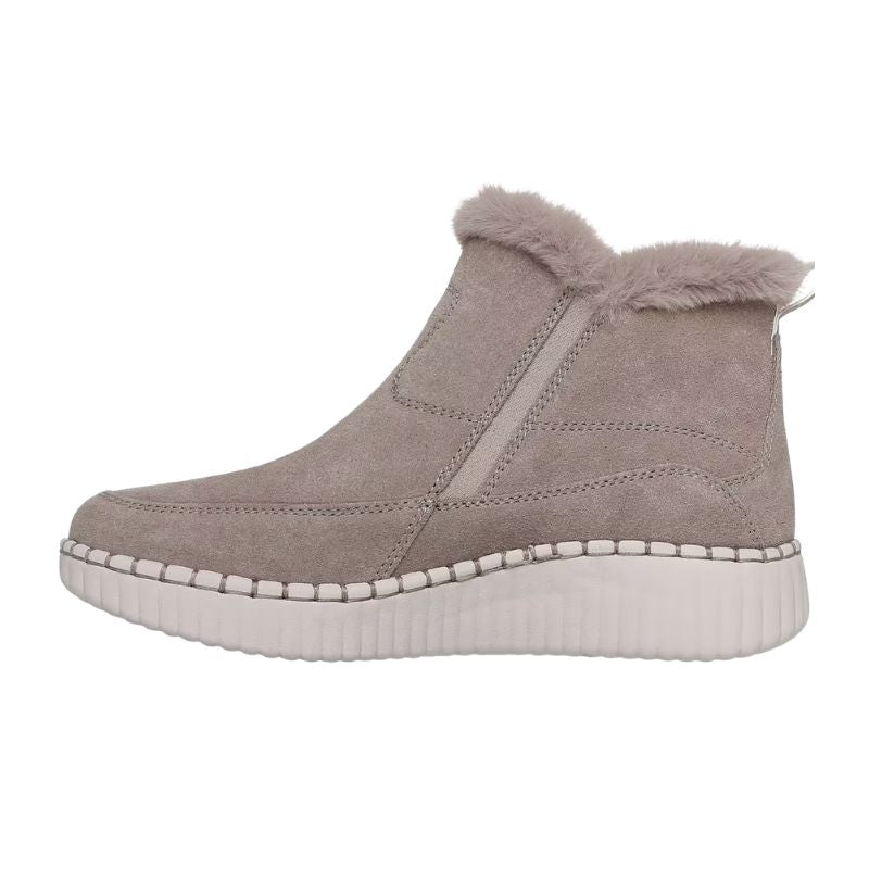 Skechers Wilshire Blvd 168108 Botín taupe mujer