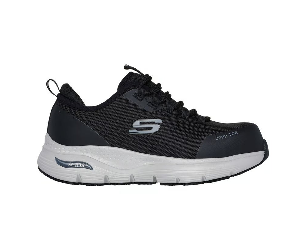 Skechers 108075EC Zapatilla seguridad Arch Fit SR - Ebinal negro gris
