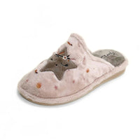 Zapatilla de casa Garzón P455.275 arena con estrella y luna