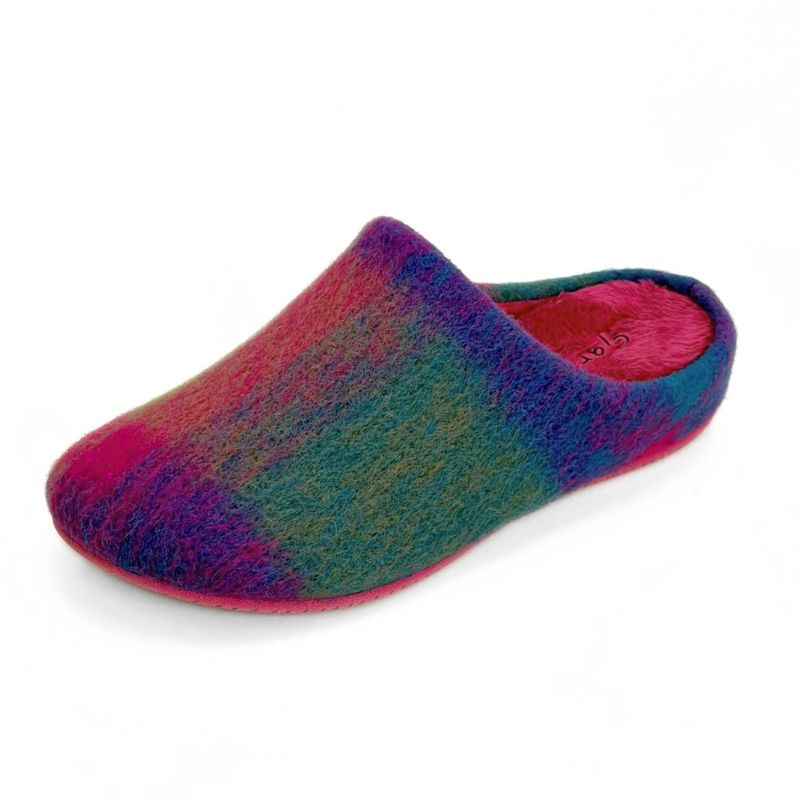 Zapatilla de casa Garzón 15300.249 multicolor frambuesa