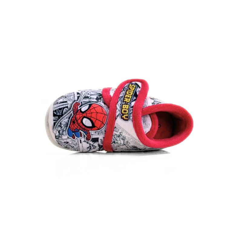 Zapatilla de casa infantil Garzón Spiderman con velcro