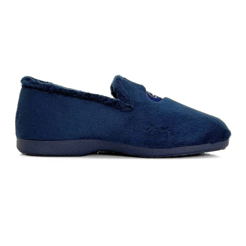 Zapatilla de casa cerrada Garzón 6501.275 azul marino