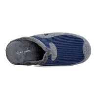 Zapatilla de casa Garzón 11460.572 de pana azul marino