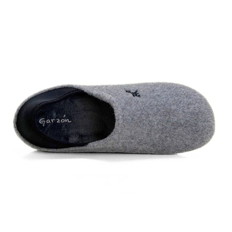 Zapatilla de casa Garzón 16652.279 gris con talón flexible