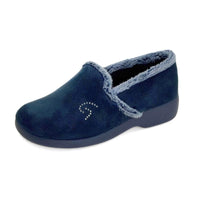 Zapatilla de casa cerrada Garzón 3843.247 azul marino