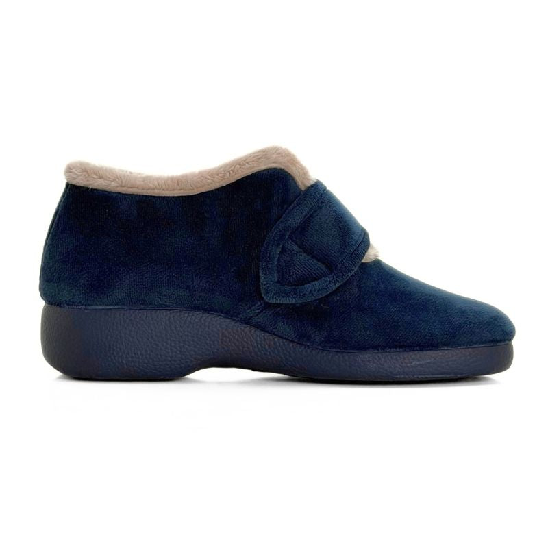 Botín de casa Garzón 3895.247 azul marino con velcro