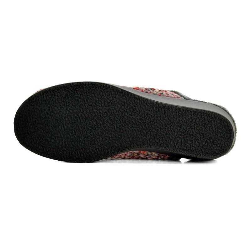 Zapatilla de casa Garzón 1725.594 multicolor con cuña