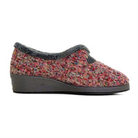 Zapatilla de casa Garzón 1325.594 multicolor con cuña