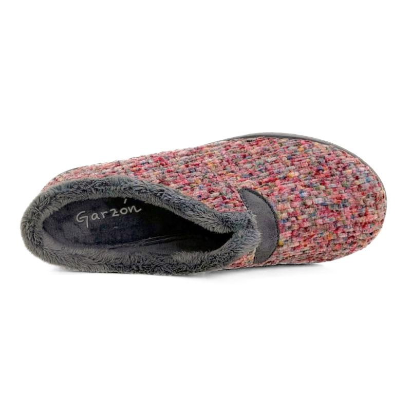 Zapatilla de casa Garzón 1325.594 multicolor con cuña