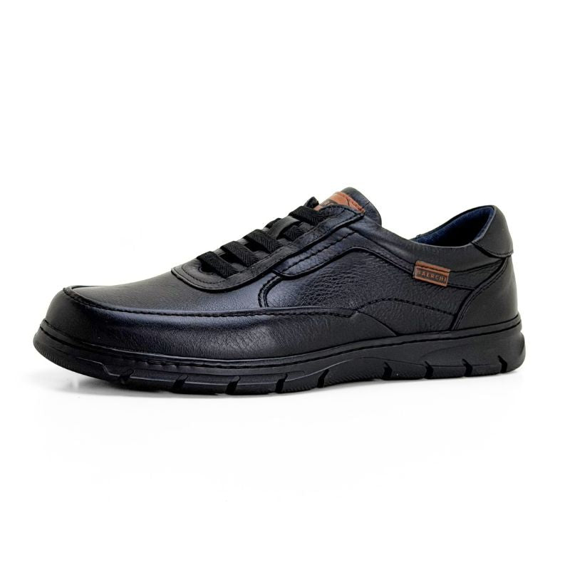 Zapato casual hombre Baerchi Flexline Leman 4192 negro