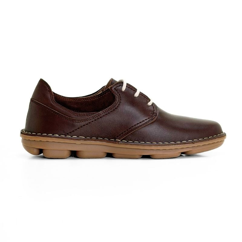 Zapato casual hombre OnFoot 7070 de piel marrón