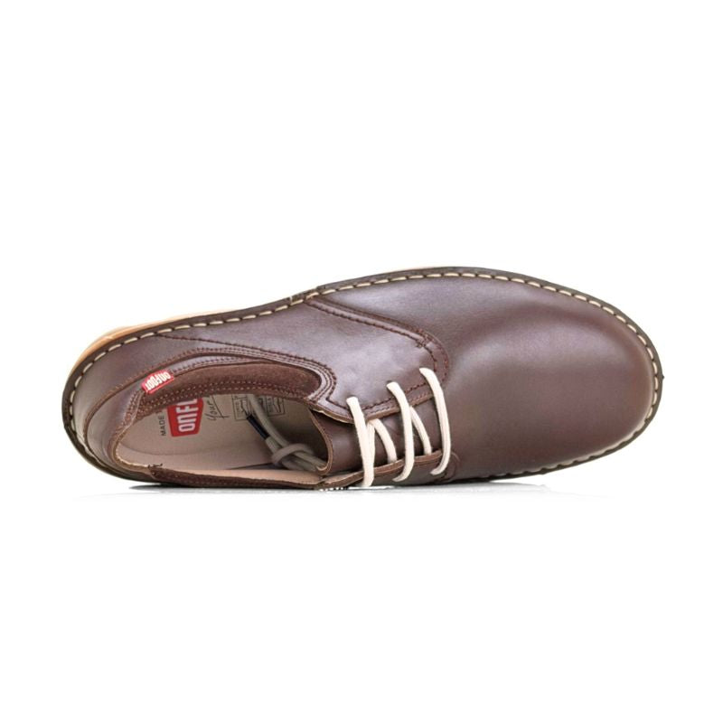 Zapato casual hombre OnFoot 7070 de piel marrón
