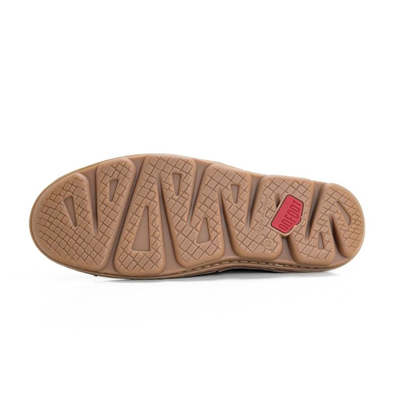 Zapato casual hombre OnFoot 7070 de piel marrón