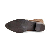 Bota campera Viguera 8024 de piel marrón oscuro mujer