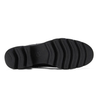 Botín Chelsea 24HRS 26984 de piel color negro