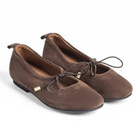 Yokono Tula 260 Bailarina piel marrón oscuro mujer