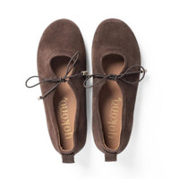 Yokono Tula 260 Bailarina piel marrón oscuro mujer