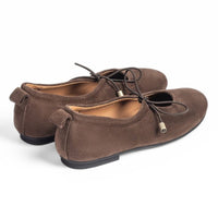 Yokono Tula 260 Bailarina piel marrón oscuro mujer