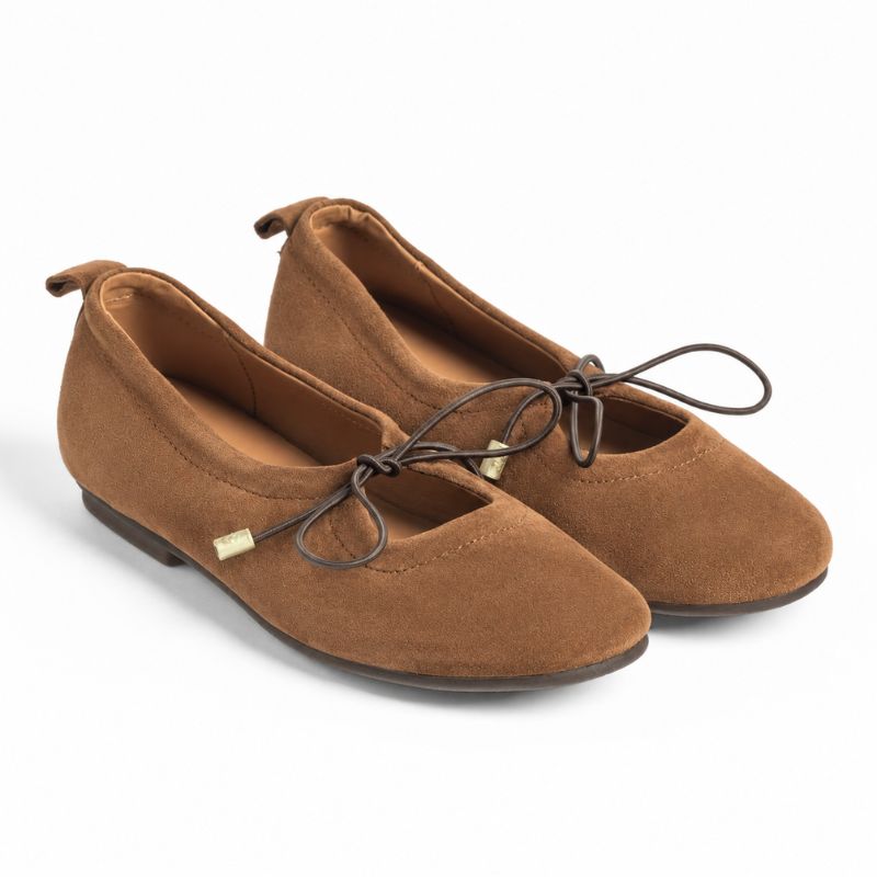 Yokono Tula 260 Bailarina piel camel mujer