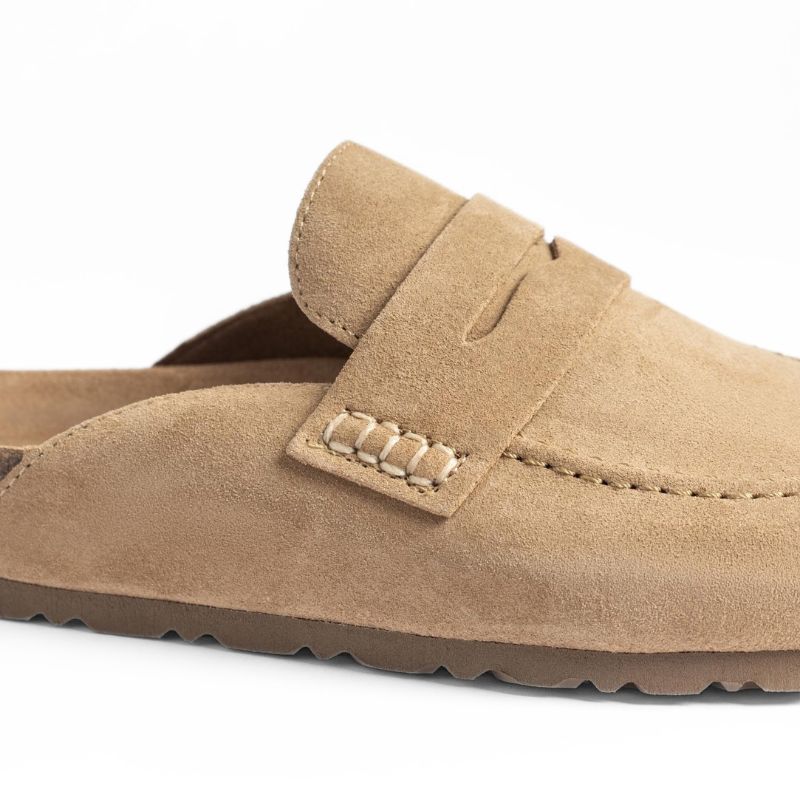 Yokono Teide 001 Zueco piel beige mujer