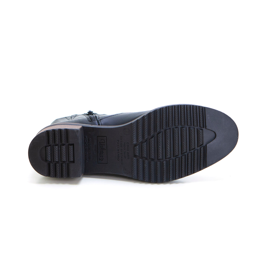Valerias 2332 Botín tacón medio negro mujer