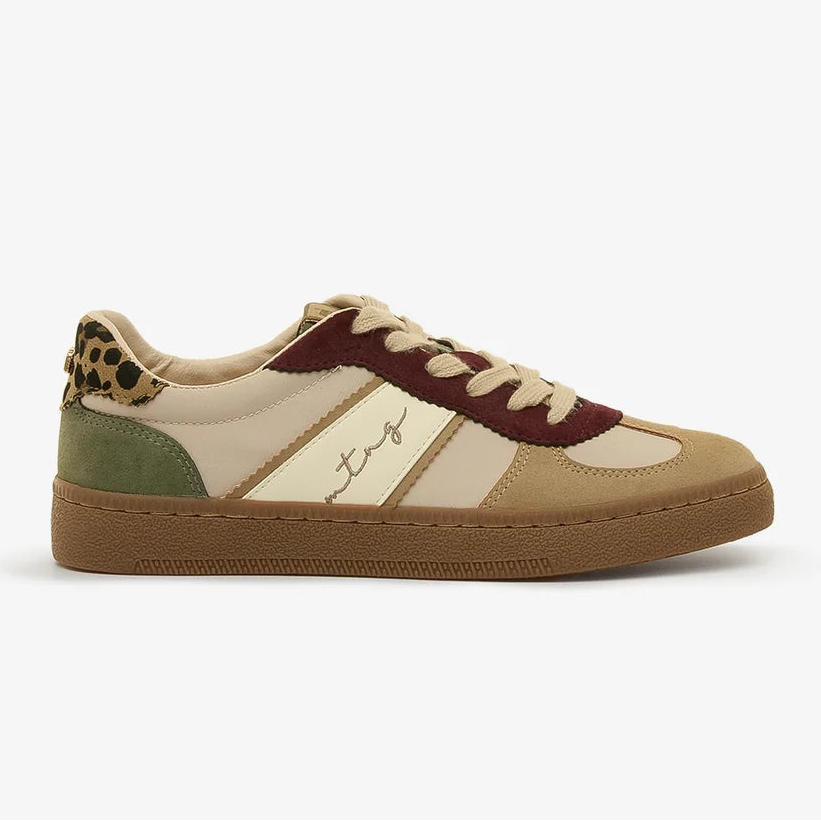 Mustang Roy 60860 Zapatilla casual beige mujer