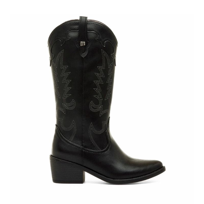 Mustang Tanubis 55973 Bota cowboy negra mujer