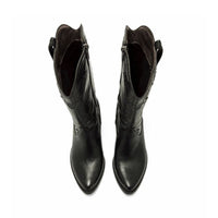 Mustang Tanubis 55973 Bota cowboy negra mujer