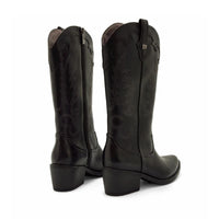 Mustang Tanubis 55973 Bota cowboy negra mujer