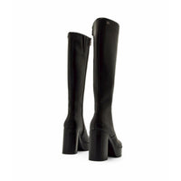 Mustang New 67 50522 Bota alta tacón negra mujer