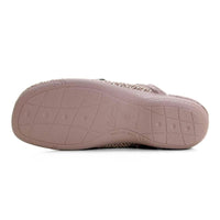 Zapatilla de casa Cabrera 5453 visón con velcro
