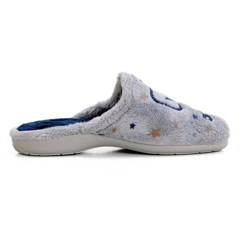 Zapatilla de casa Cabrera 4560 Snoopy gris