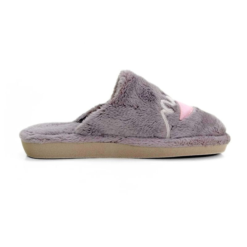 Zapatilla de casa Cabrera 2009 taupe "Good Night"