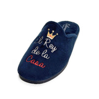 Zapatilla de casa Cabrera 9007 azul marino "El Rey de la Casa"