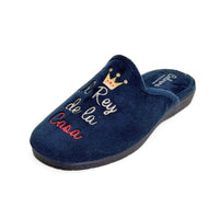 Zapatilla de casa Cabrera 9007 azul marino "El Rey de la Casa"