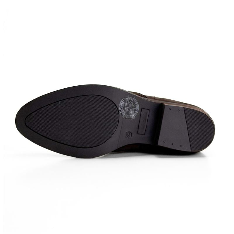 Bota campera Isteria 1348 moka con bordados