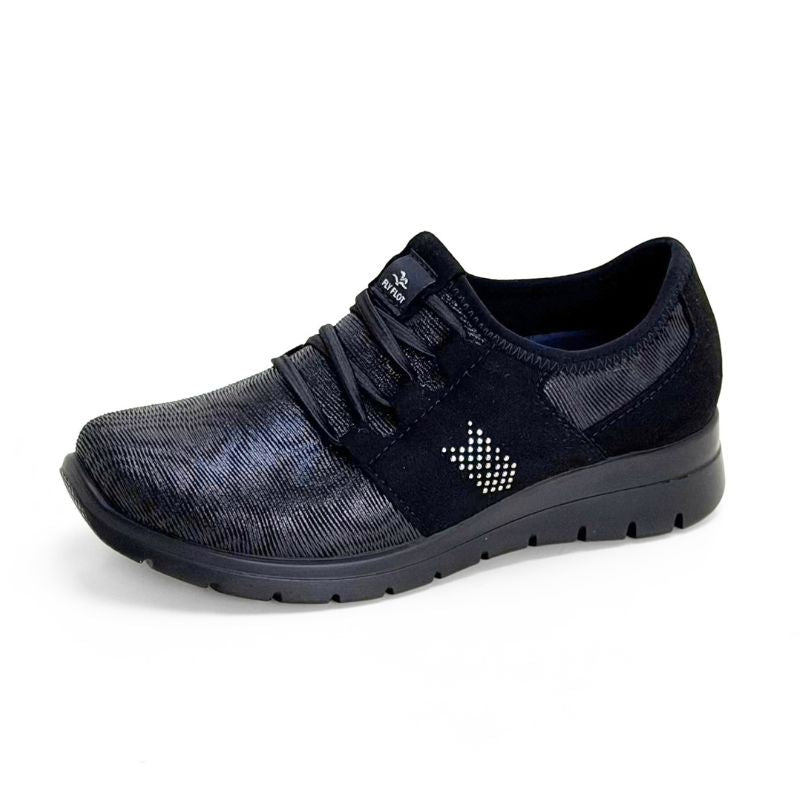 Zapato sport Fly Flot 27T18AX negro con elásticos