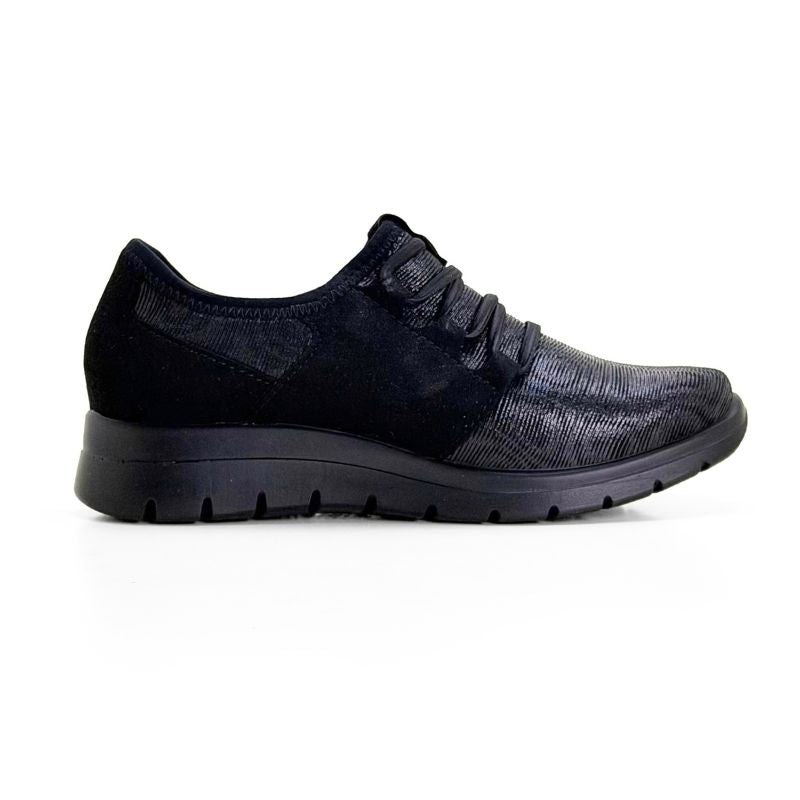 Zapato sport Fly Flot 27T18AX negro con elásticos