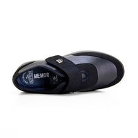 Zapato Fly Flot 27Y62AX negro combinado con velcro