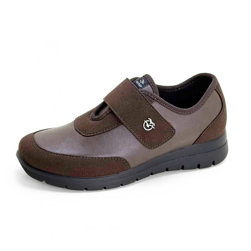 Zapato sport Fly Flot 27Y62AX marrón con velcro