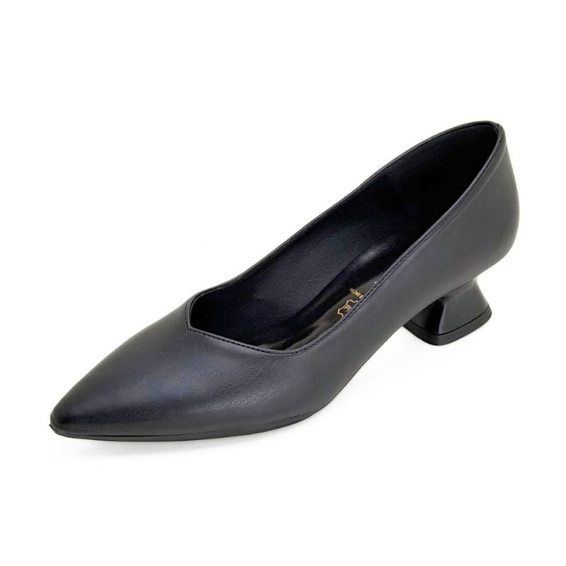 Zapato de salón Daniela Vega 2333V negro con tacón chupete