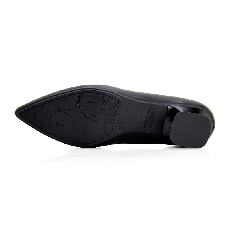 Zapato de salón Daniela Vega 2333V negro con tacón chupete