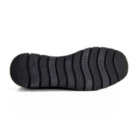 Treintas L4673 Zapato deportivo elástico negro mujer