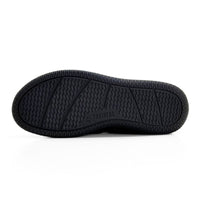 Botín Treintas 4608 de piel negro con cremallera lateral