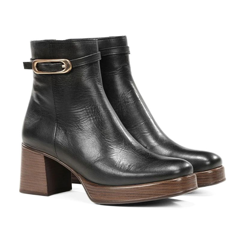 Botín Fluchos Cristel D9733 mujer negro