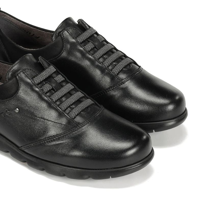 Fluchos Susan F0354 Zapato elásticos negro mujer