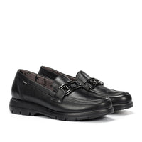 Fluchos Gladis F1794 Mocasín piel negro mujer